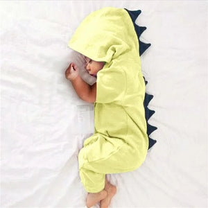 Baby Dinosaur Hooded Romper Jumpsuit 0-24M-Elite Outlet Store