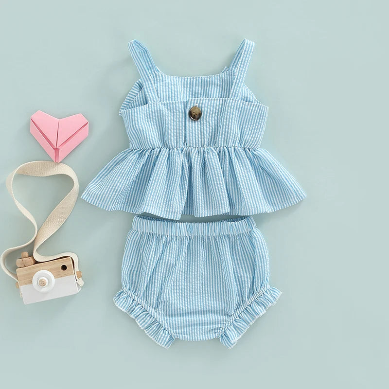 Baby Girls 2Pcs Sweet Clothing Set-Elite Outlet Store
