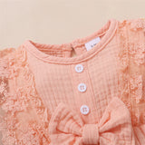 Cute Cotton Rompers Headband 0-18M