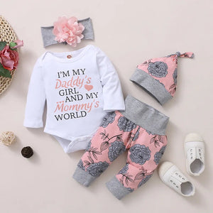 0-18 Months Newborn Baby Girl Outfit-Elite Outlet Store