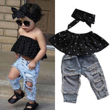 3pcs Fashion Baby Girl Clothes Set-Elite Outlet Store