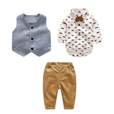 Baby Boy Cool Gentleman Clothing Sets-Elite Outlet Store