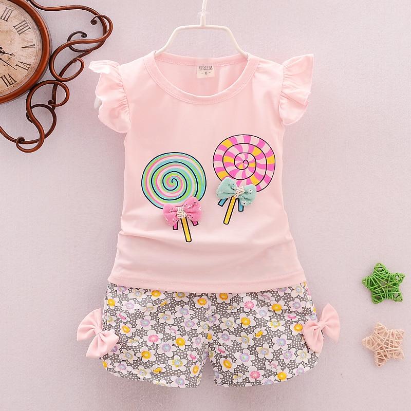 Baby Girls Lollipop Summer Clothing Set-Elite Outlet Store
