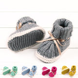 Warm Crochet First Walkers Boots 0-24M
