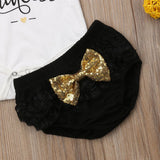 Daddy's Princess Newborn Baby Girl Clothes Set