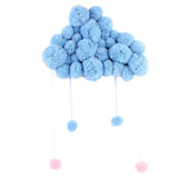 Velvet Colorful Clouds Newborn Photography Props