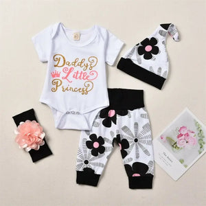 Newborn Baby Girls Clothes Sets Daddy's Princess