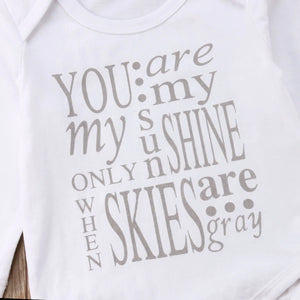 Baby Girls You Are My Sunshine Clothes Set