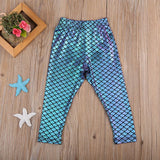 Kid Girl Mermaid Pants 1-5 Years