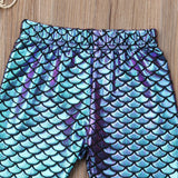 Kid Girl Mermaid Pants 1-5 Years
