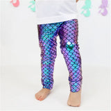 Kid Girl Mermaid Pants 1-5 Years