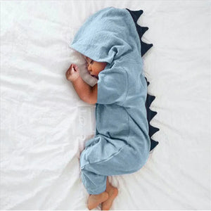 Baby Dinosaur Hooded Romper Jumpsuit 0-24M-Elite Outlet Store