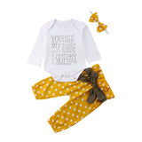 Baby Girls You Are My Sunshine Clothes Set