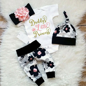 Newborn Baby Girls Clothes Sets Daddy's Princess