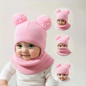 Baby Kids Winter Hat Ear Neck Protection
