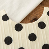 Baby Girls Polka Dot Summer Clothes Set