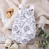 Cute Cotton Rompers 0-24M