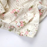 Baby Girl Floral Romper Dress Headband