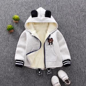 Baby Kids Hooded Cute Coats
