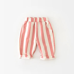 Babies Toddlers Cute Striped Pants