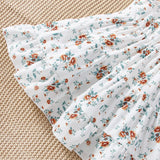 Baby girl floral-patterned summer dress
