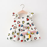 Sweet Heart Baby Girls Dress + Bags