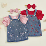 Baby Girls Infant 3Pcs Clothes Set