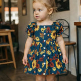 Baby Girls Sunflower Summer Dress