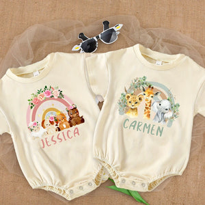Personalized Baby Rompers with Name