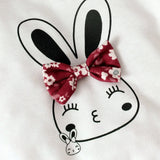 Baby Girl Rabbit Floral Spring Autumn Clothes Set