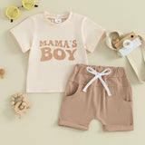 Mama's Boy Toddler Baby Boys Clothes Set