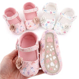 Floral Anti-Slip Soft Soled Shoes 0-12M