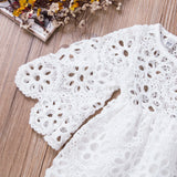 Mother Daughter Matching White Dress