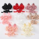 Newborn Baby Girl Lovely Socks Headband Set