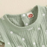 Newborn Baby Girls Daisy Top Shorts Set