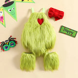 Baby Girls Halloween Costume Furry Outfit