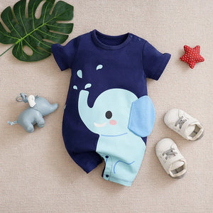 Newborn Baby Boys Summer Jumpsuit
