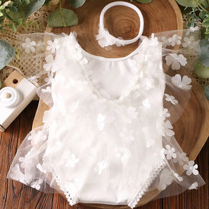 Newborn Baby Girl Flower Photography Outfits