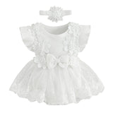 Baby Girl Summer Dress and Headband-Elite Outlet Store