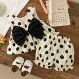 Baby Girls Polka Dot Summer Clothes Set