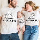 Dinosaur Family Matching Shirts Mommy Daddy Shirt Baby Bodysuits