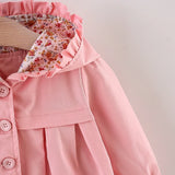 Baby Girls Toddler Hooded Jackets