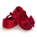 Cute Anti-Slip Soft Sole Hook First Walkers