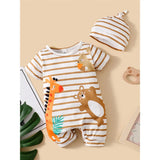 Newborn Baby Animal Pattern Clothes Set