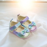Baby Girl Shiny First Walker Shoes 0-18M
