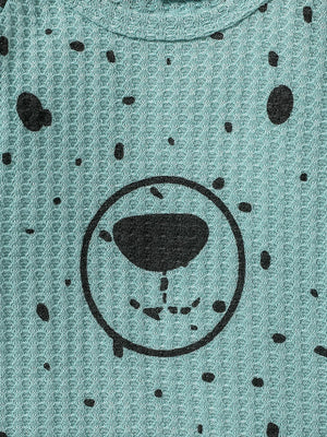 Cute Baby Boys Clothes Set (Green / Brown)