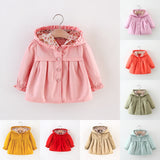 Baby Girls Toddler Hooded Jackets