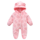 Soft Newborn Baby Warm Jumpsuits