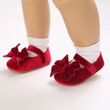 Cute Anti-Slip Soft Sole Hook First Walkers