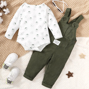 Baby Boy Cute Bear Clothing Set